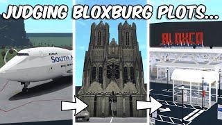 Rating YOUR BLOXBURG PLOTS...