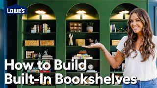 How To Build Built-In Bookshelves | The Weekender Essentials