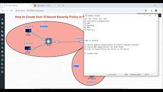 How to configure USER based security policy in FortiGate Firewall step by step tutorial 2024