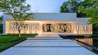 Whispers of Luxury: The Subtle Power of Modern House Minimalist Design