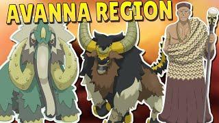 New AFRICAN Pokemon Fakemon - Avanna Region