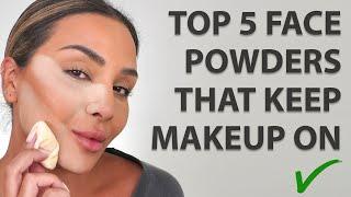 TOP 5 FACE POWDERS TO KEEP MAKEUP IN PLACE (DETAILED) | NINA UBHI