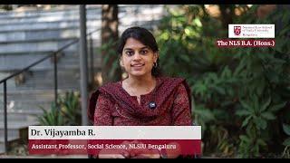 The NLS BA (Hons) Programme: Dr. Vijayamba R on the Economics Discipline