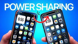 How To CHARGE an iPhone with Another iPhone!