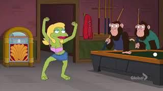 Family Guy Clip: A Girl Frog Dancing in Bar