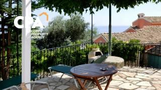 Charming sea view house for sale in Kaminaki, North East Corfu-CPA 3580