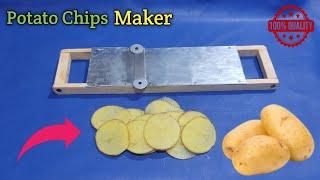 How to Make Cutter in Home !! Potato Chips Makers !! Homemade Machines !! Diy tools 