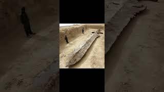 Ancient Giant Sword Uncovered: Mysterious Combat Artifact