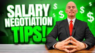 WHAT ARE YOUR SALARY EXPECTATIONS? (5 TIPS For Negotiating A HIGHER SALARY In A Job Interview!)