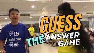 Guess the Answer Game | Mawi Vlogs Edition