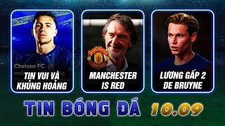 TIN SÁNG (10/9): MAN UTD NHUỘM ĐỎ MANCHESTER; CHELSEA ĐẠI KHỦNG HOẢNG; BARCA TRÓI CHÂN DE JONG