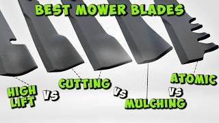 High Lift Mower Blade vs Standard Mower Blade - Grass Types & Advantages