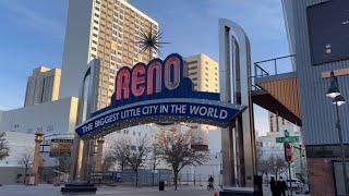 Biggest Little City in the World - Reno, Nevada - Walking Tour