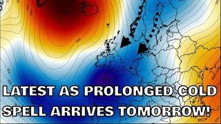 Latest as Prolonged Cold Spell Arrives Tomorrow! 9th March 2025