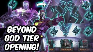 BEYOND GOD TIER ACT 7 CRYSTAL OPENING! - 6x 6 Star Crystal Opening - Marvel Contest of Champions