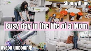 WE GOT A NEW DYSON! | BUSY DAY IN THE LIFE OF A MOM | SHOP WITH ME | MILITARY FAMILY VLOGS