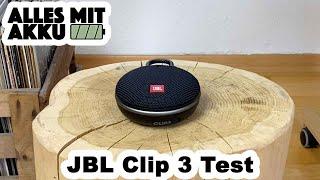 JBL Clip 3 Bluetooth Lautsprecher Test | Alles mit Akku