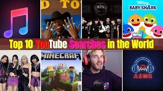 Top 10 YouTube Searches In The World -Updated 2022 |10 Most Searched YouTube Videos To See Right Now