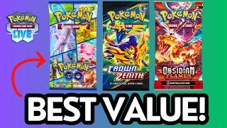 The best Packs & Code Cards to buy for Pokemon TCG Live [2025 Edition]