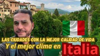 Las ciudades con mejor calidad de vida y mejor clima en#italia#emigraralextranjero