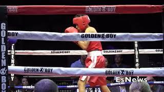 Amateur Fighting At LASD VS LAPD Boxing Who Won ?  EsNews Boxing