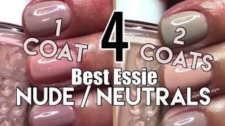 4 BEST ESSIE NUDE NEUTRAL POLISH SHADES