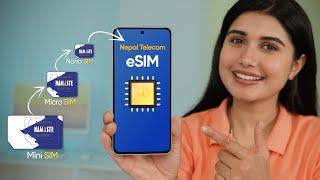 What is eSIM?Full Setup Process to get eSIM in Nepal !