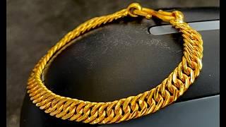 How 24K Gold Bracelet is Made | Gold Bracelet Making ,Jewelry