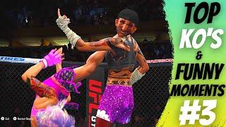 EA Sports UFC 4 TOP KNOCKOUTS & FUNNY MOMENTS #3