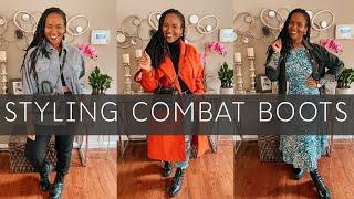 Styling Combat Boots 2020 | Combat Boot Lookbook | The Curved Life