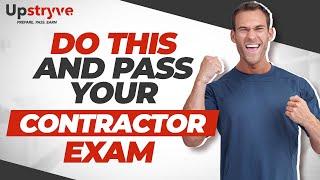 The Key To Passing Your Contractor License Exam