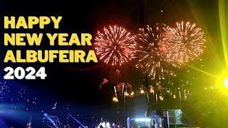 Happy New Year!  Albufeira Fireworks 2024 - Algarve Portugal