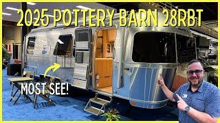 Is this the BEST Airstream EVER?? 2025 Airstream Pottery Barn 28RB Twin Bed