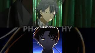 Hikigaya Hachiman (Oregairu) vs Ayanokouji Kiyotaka (Classroom Of The Elite) - In Writting