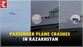 Passenger plane with 72 people crashes near Kazakhstan's Aktau