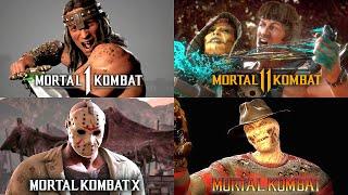 Mortal Kombat - All Guest Characters Fatalities 2011 - 2025 (MK9 - MK1: Conan Update)