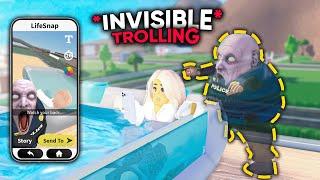 INVISIBLE SNAPCHAT ROBLOX TROLLING 3 (LifeTogether  RP)