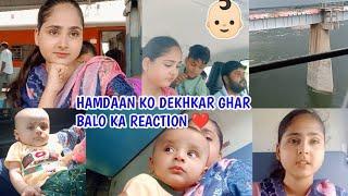 Ghar balo ka reaction hamdan ko dekhkar || Train me ye kya ho gaya || The Zara world