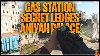 *NEW* Gas Station C4 Jump Secret Ledges on ANIYAH PALACE: CoD Modern Warfare Glitches