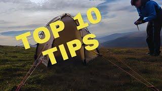 My top 10 Tips for solo wild camping in the Lake District