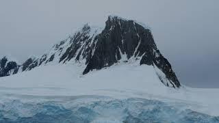 Antarctic Glacier and Mountains from Sapphire Prince Cruise.- Antarctica - ECTV