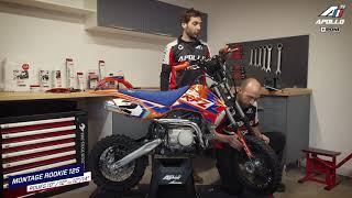 Unboxing & Instructions de montage - Dirt bike 125cc Rookie 10/12"et 12/14" - Apollo Motors