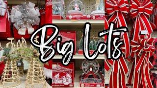 NEW BIG LOTS SHOP WITH ME • 2024 CHRISTMAS DECOR