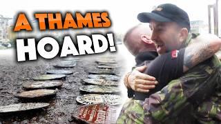 A Thames HOARD! They keep coming up! Mudlarking and Magnet Fishing special