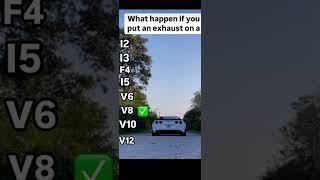 Which one sounds the best? #sound #car #supercars #exhaust