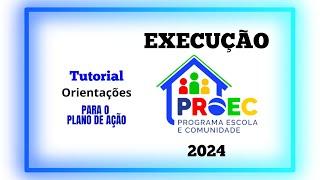 Tutorial Plano de Ação PROEC