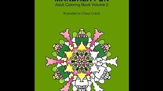 Mandala Fun V2 Adult Coloring Book Preview