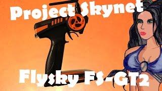 Flysky FS GT2 RC пульт дистанционного управления 2 4 Г (китайская посылка)