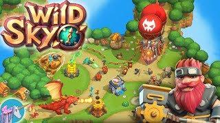 Wild Sky TD Epic Hero Tower Defense RPG gameplay