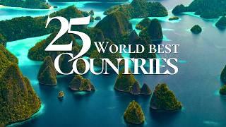 Top 25 Most Beautiful Countries in the World to Visit 2025 | Ultimate Travel Guide